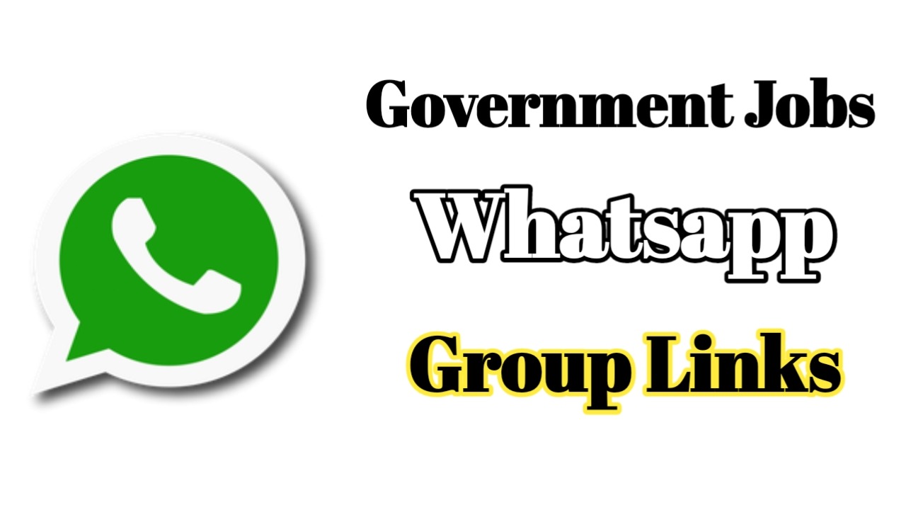 Government Jobs Whatsapp Group Link