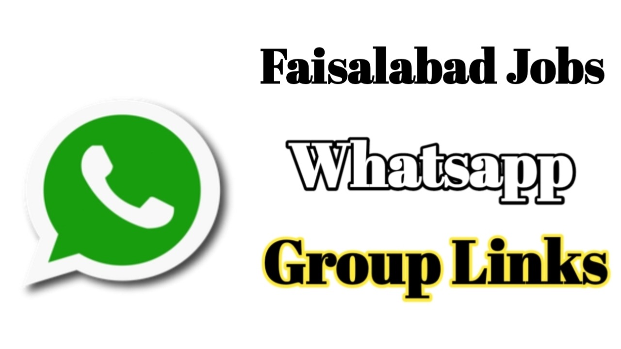 faisalabad jobs whatsapp group link