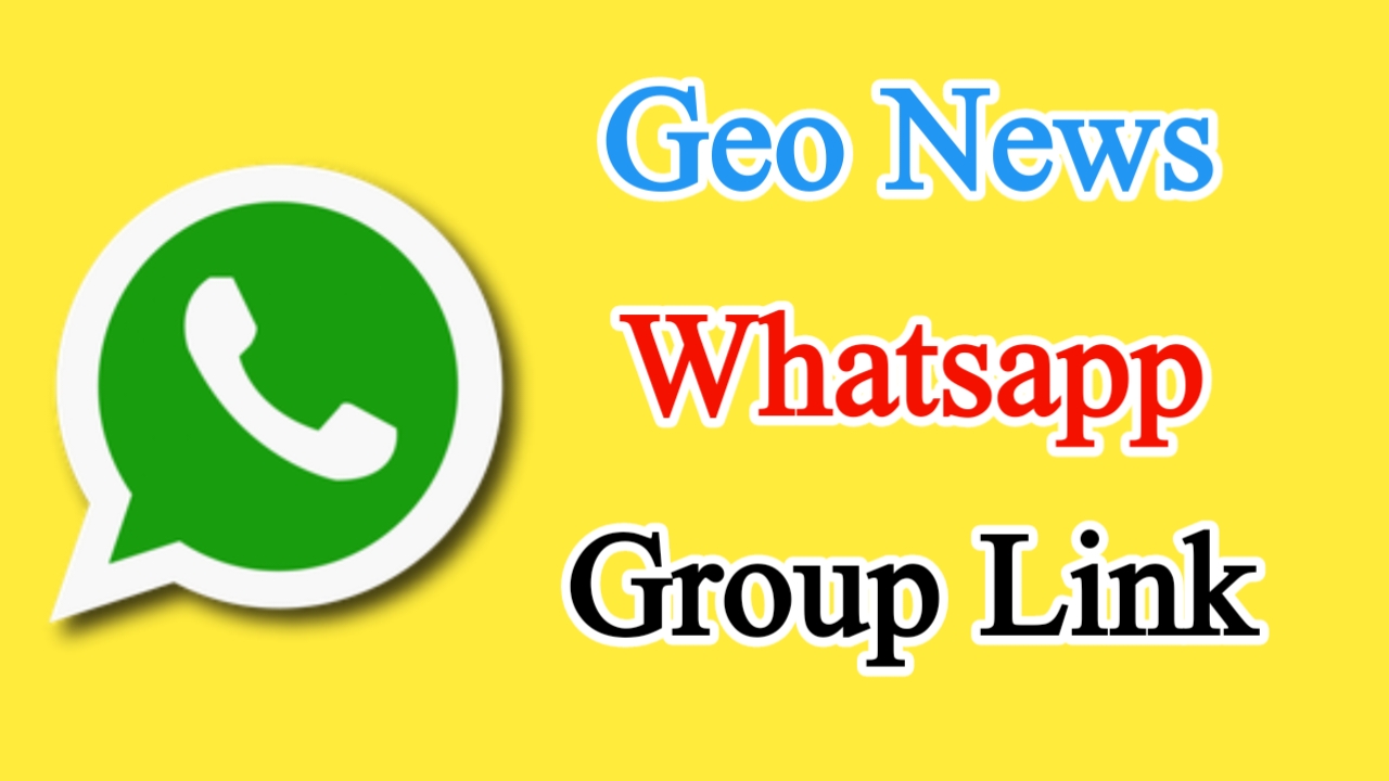 Geo news WhatsApp group link