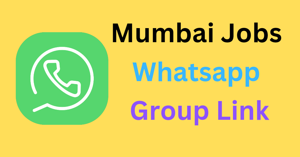 mumbai job whatsapp group link,